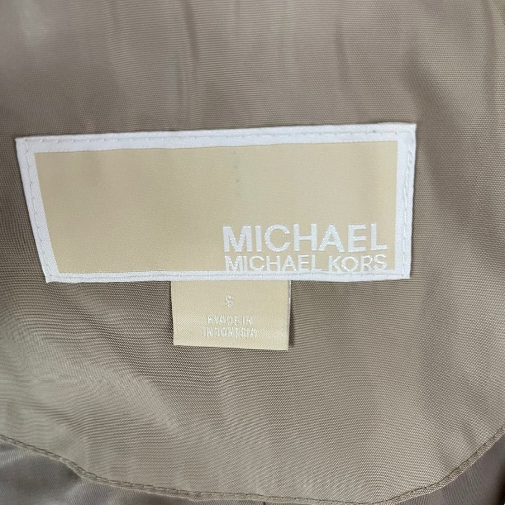 MICHAEL Michael Kors Missy Drawstring Waist Hooded - Picture 6 of 7
